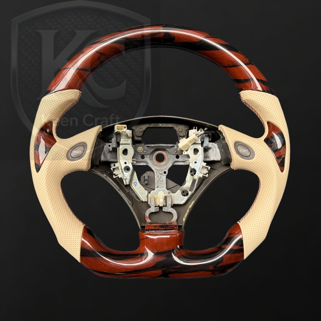 Lexus 2000-2005 IS300 GS300 GS430 Carbon Fiber Steering Wheel | Keen Craft