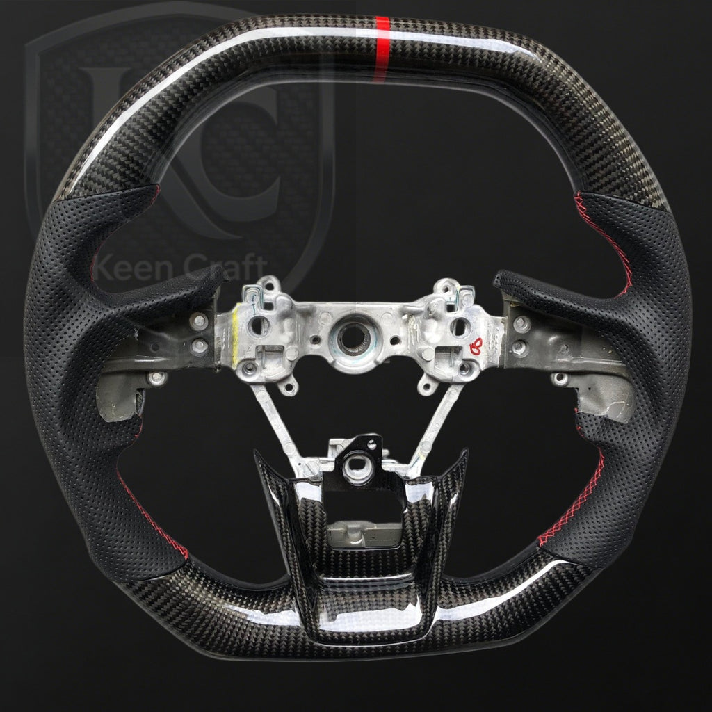 Subaru 2018-2026 Forester Outback XV Carbon Fiber Steering Wheel | Keen Craft