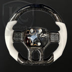Ram 2013-2018 1500 2500 3500 Carbon Fiber Steering Wheel | Keen Craft