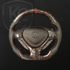 Acura TSX 2009-2014 Carbon Fiber Steering Wheel | Keen Craft
