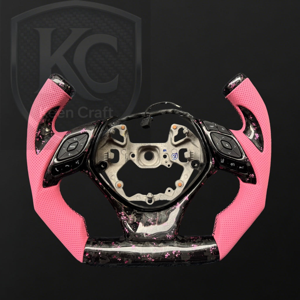 Toyota C-HR 2018-2023 Carbon Fiber Steering Wheel | Keen Craft