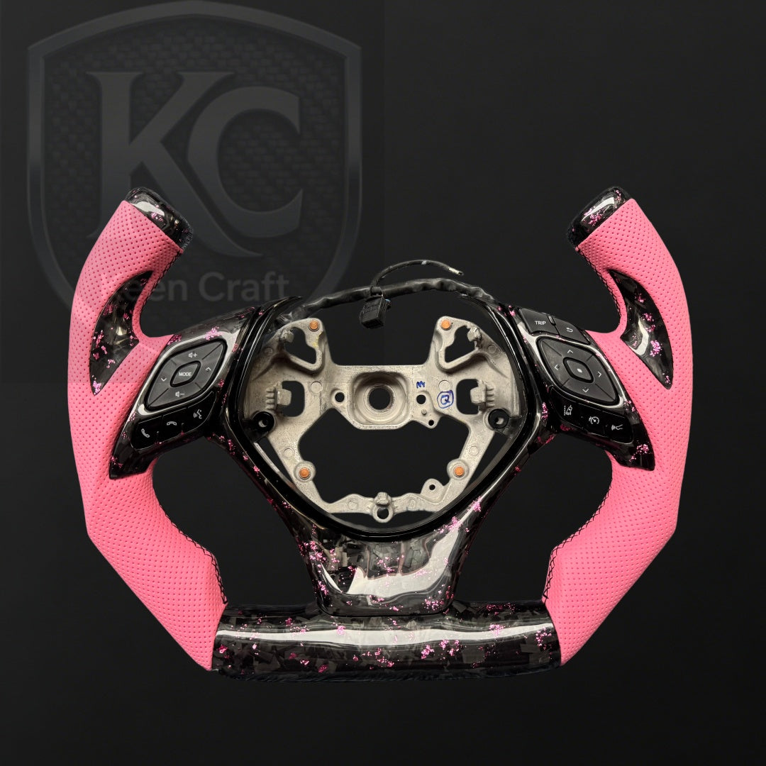 Toyota C-HR 2018-2023 Carbon Fiber Steering Wheel | Keen Craft