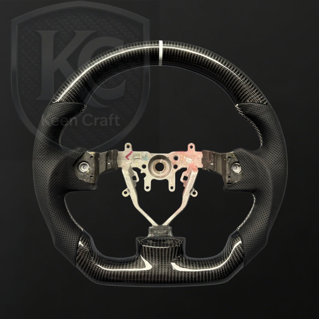 Subaru 2008-2014 WRX STI Impreza Forester Carbon Fiber Steering Wheel | Keen Craft
