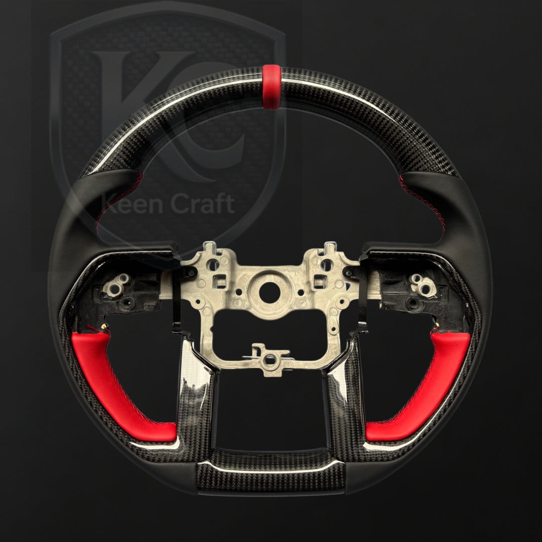Toyota 2022-2026 Tundra Tacoma Sequoia Carbon Fiber Steering wheel | Keen Craft