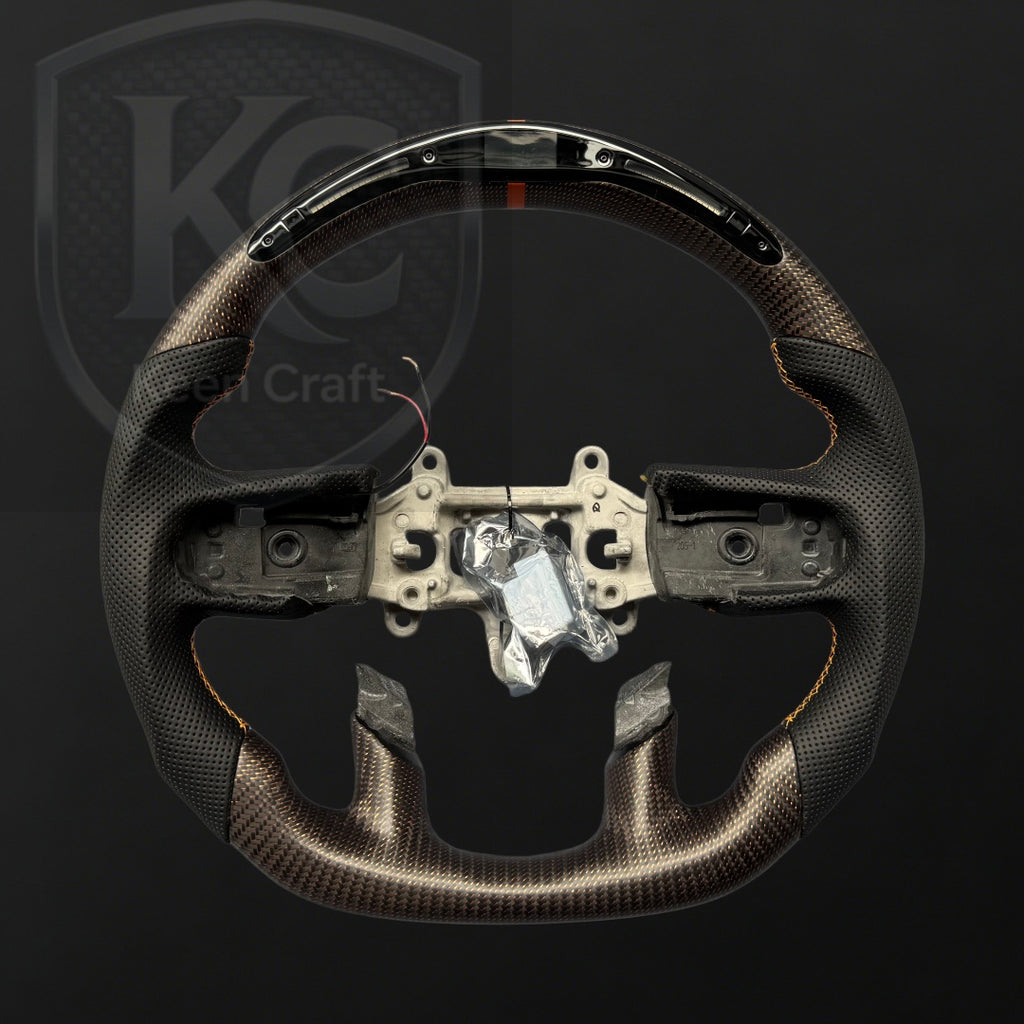 Ram 2019-2023 1500 2500 3500  Carbon Fiber Steering Wheel | Keen Craft