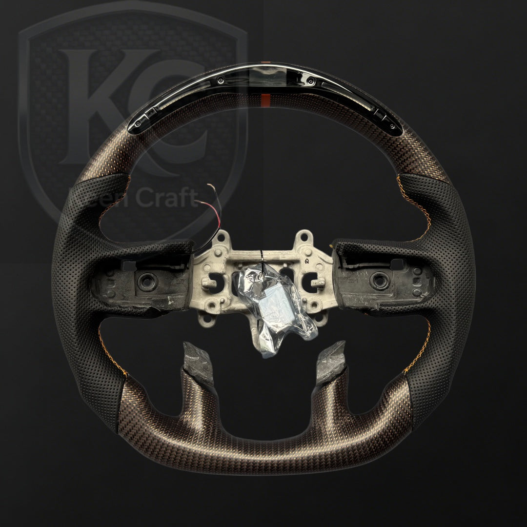 Ram 2019-2023 1500 2500 3500  Carbon Fiber Steering Wheel | Keen Craft