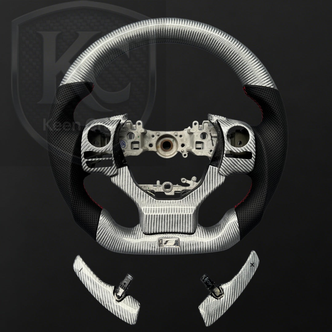Lexus 2014-2026 IS CT200h NX RC RCF Carbon Fiber Steering Wheel | Keen Craft