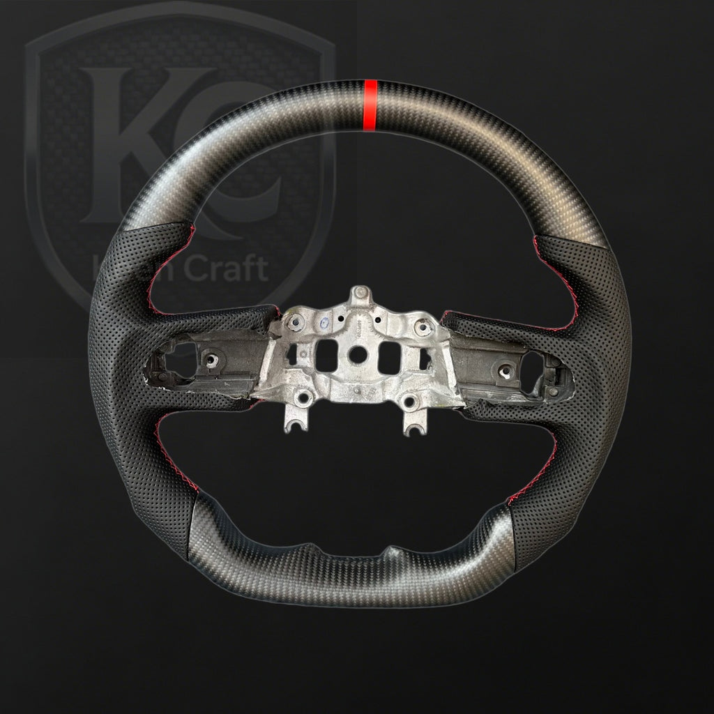 Jeep 2018-2026 Wrangler Gladiator Carbon Fiber Steering Wheel | Keen Craft