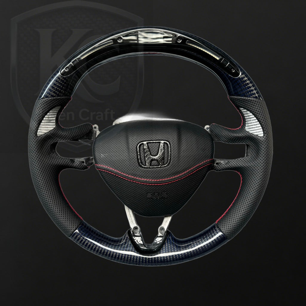 Honda  8th Gen Civic (06-11) Carbon Fiber Steering Wheel | Keen Craft