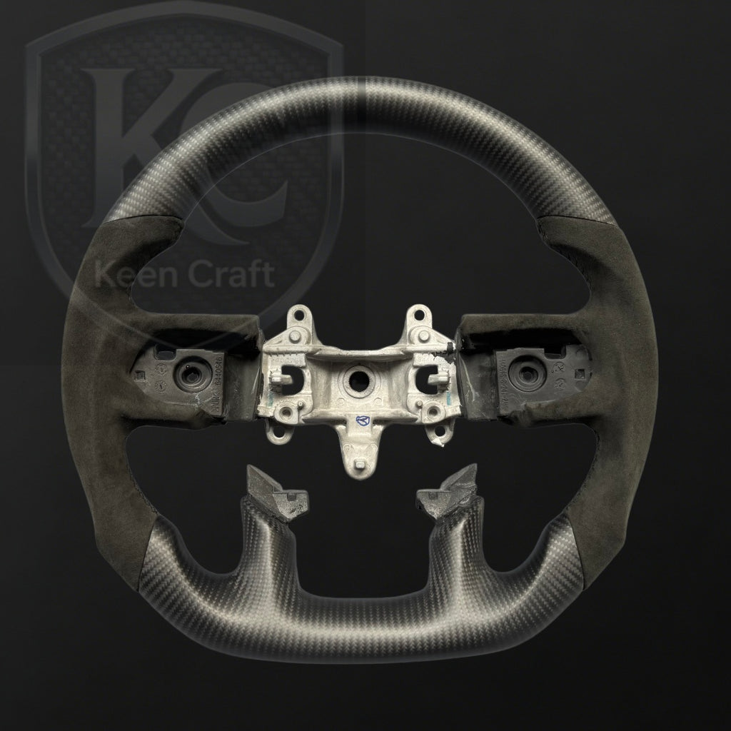 Ram 2019-2023 1500 2500 3500  Carbon Fiber Steering Wheel | Keen Craft