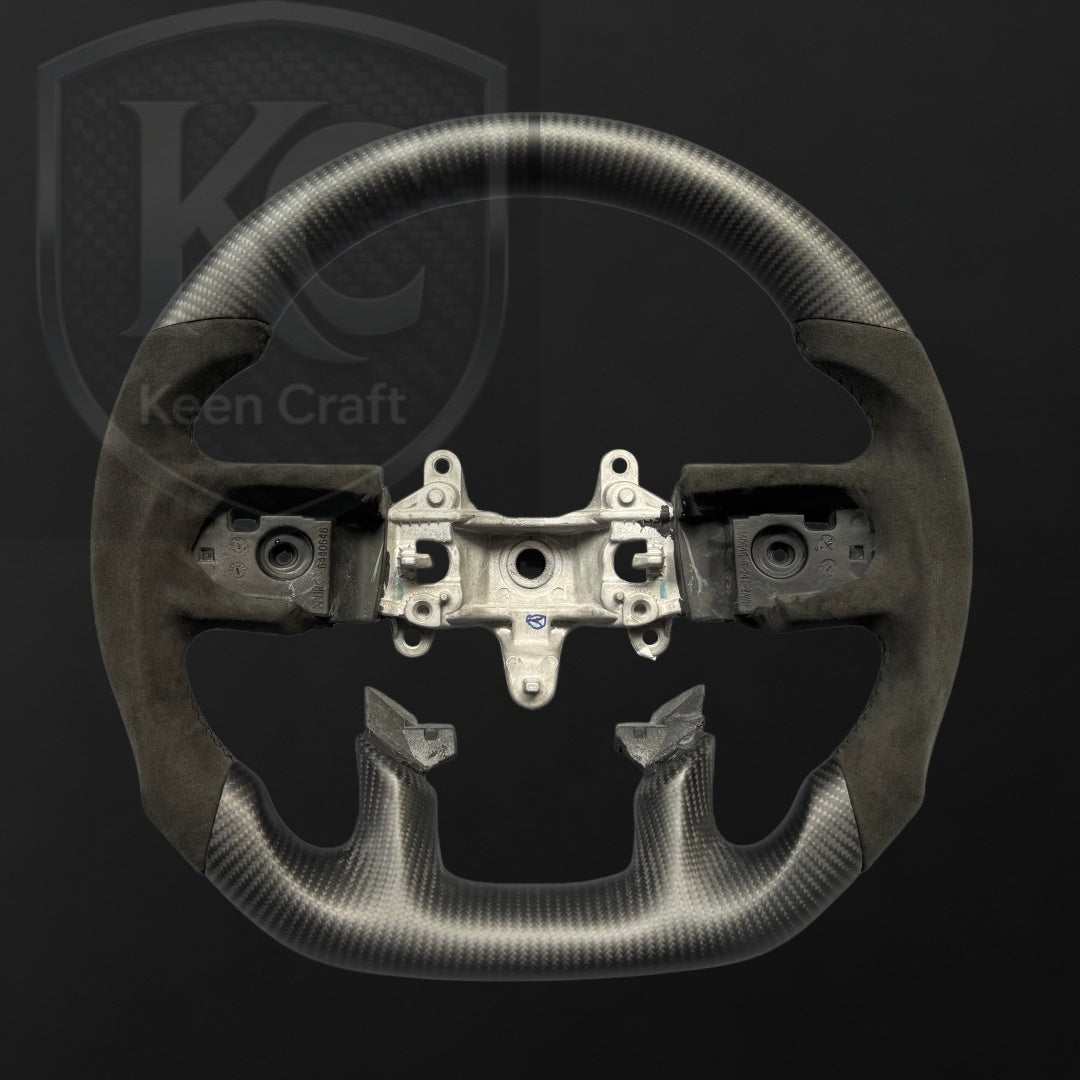 Ram 2019-2023 1500 2500 3500  Carbon Fiber Steering Wheel | Keen Craft