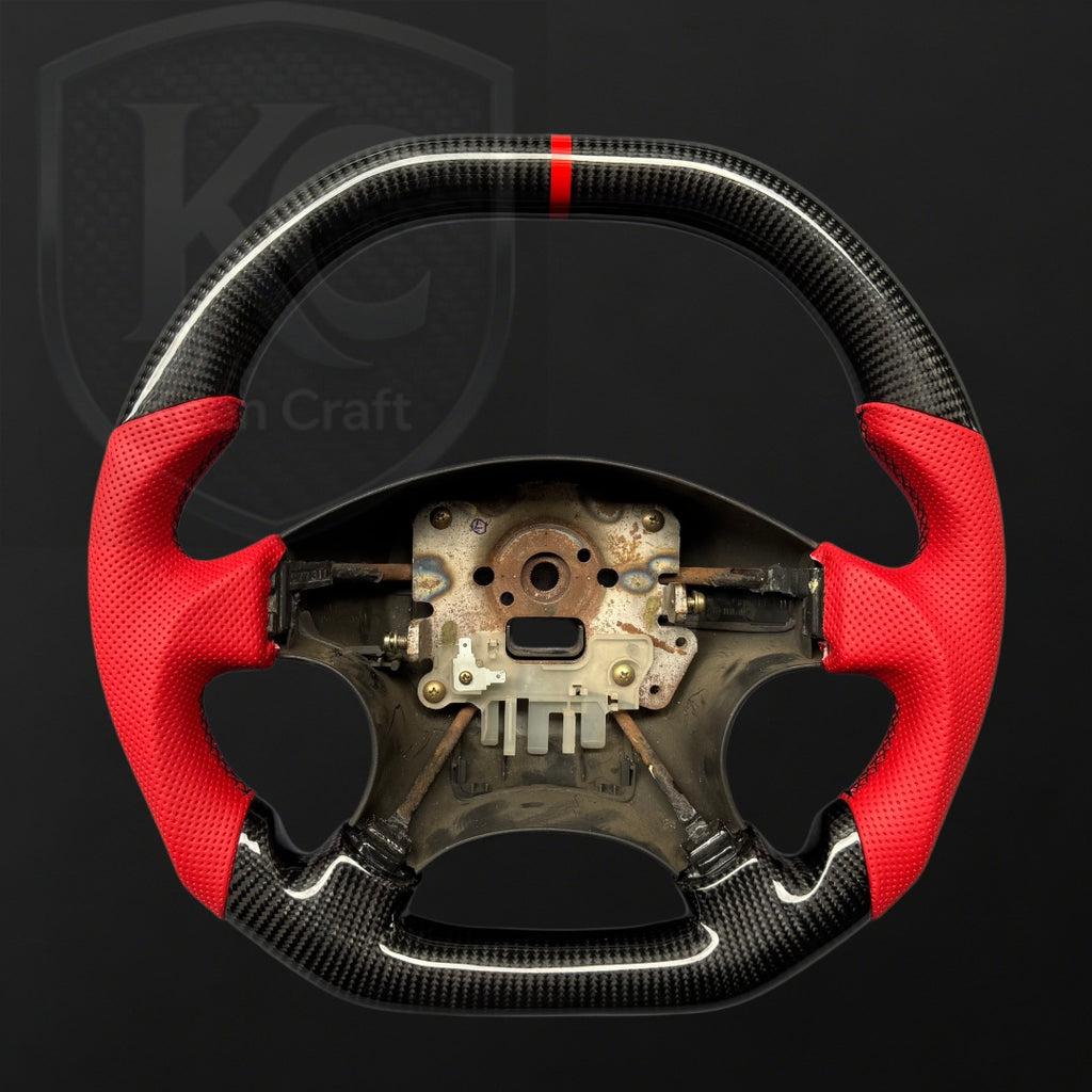 Honda 1997-2001 Civic Carbon Fiber Steering Wheel | Keen Craft