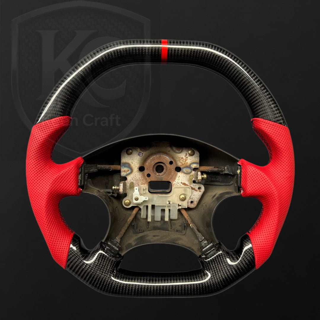 Honda 1997-2001 Civic Carbon Fiber Steering Wheel | Keen Craft