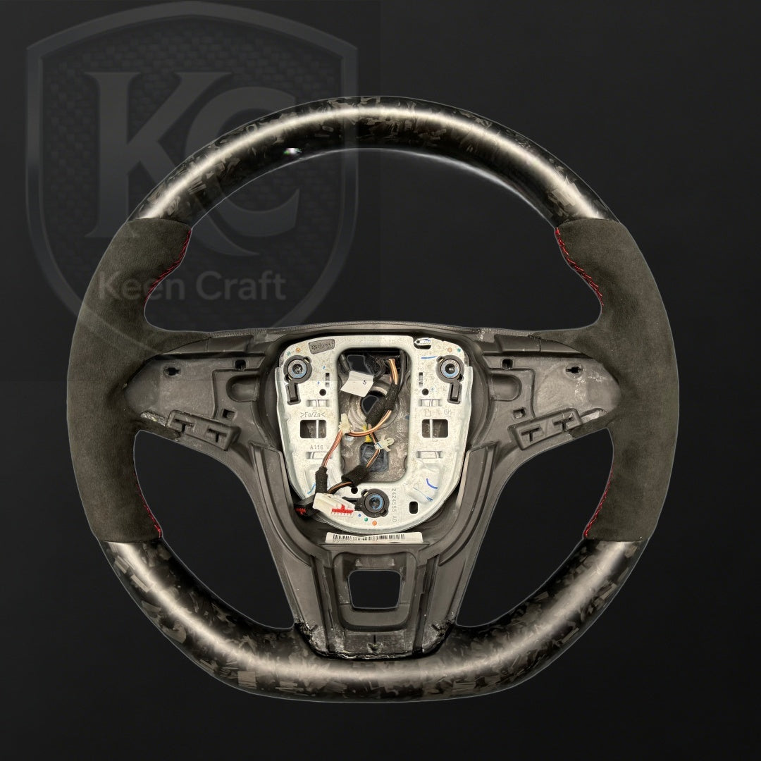 Chevrolet 2014-2017 Chevy SS Carbon Fiber Steering Wheel  | Keen Craft