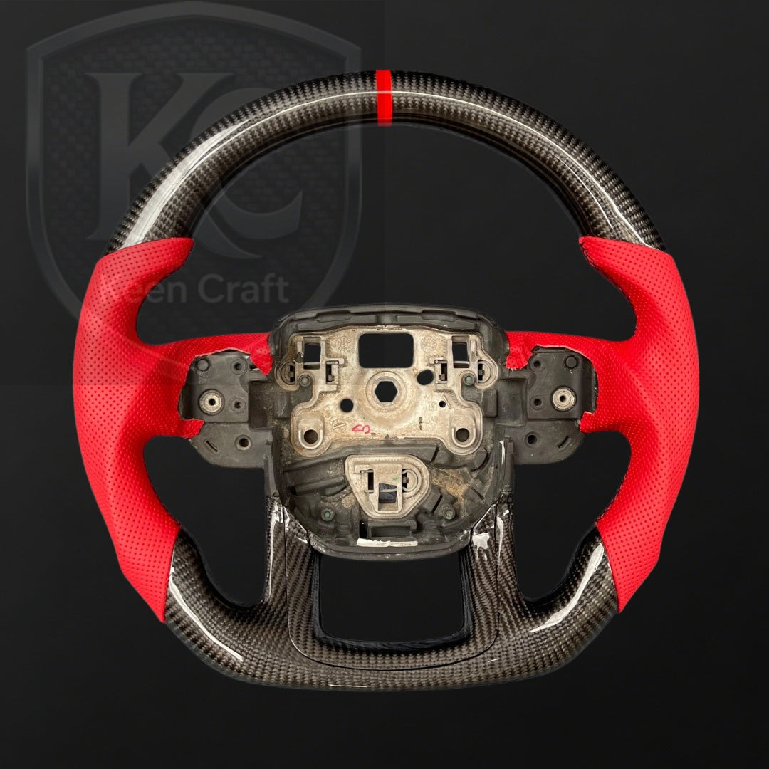 Land Rover 2020-2023 Discovery Sport / Range Rover / Range Rover Evoque / Range Rover Velar Carbon Fiber Steering Wheel | Keen Craft