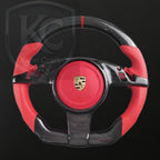 Porsche 911 (991.1) / Boxster (987.2 981) / Cayman (981) / Cayenne (958) / Panamera (970) Carbon Fiber Steering Wheel| Keen Craft