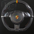 Porsche 911 (991.1) / Boxster (987.2 981) / Cayman (981) / Cayenne (958) / Panamera (970) Carbon Fiber Steering Wheel| Keen Craft