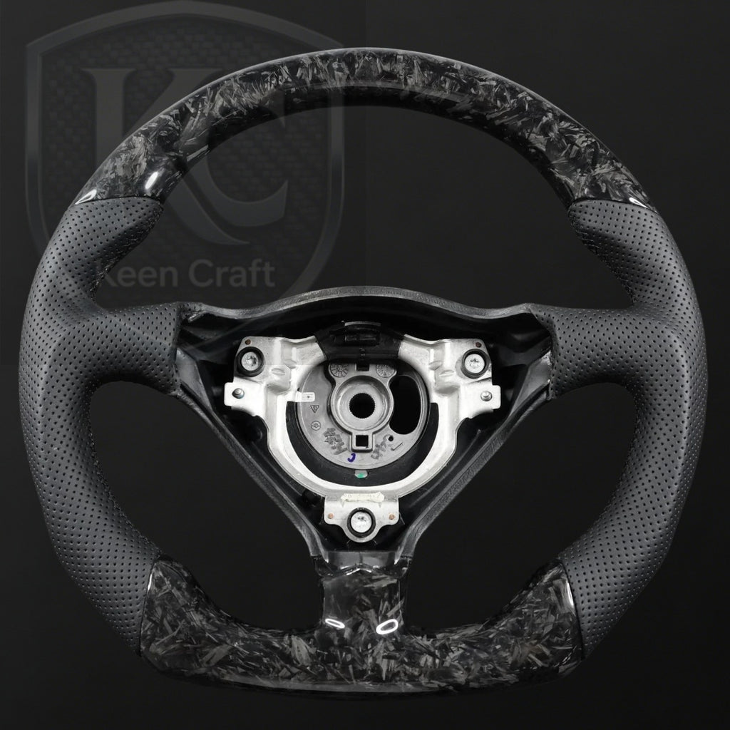 Porsche 2000-2004 911 996 Boxster 986 Carbon fiber steering wheel| Keen Craft