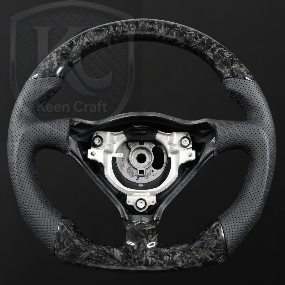 Porsche 2000-2004 911 996 Boxster 986 Carbon fiber steering wheel| Keen Craft