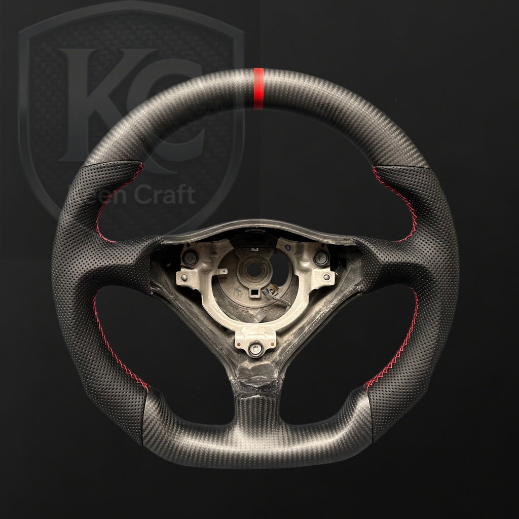 Porsche 2000-2004 911 996 Boxster 986 Carbon fiber steering wheel| Keen Craft