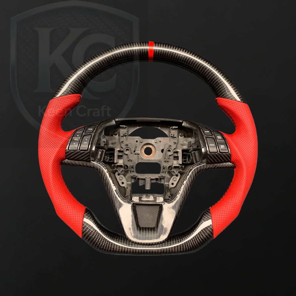 Custom Honda 2007-2011 CRV Carbon Fiber Steering Wheel | Keen Craft