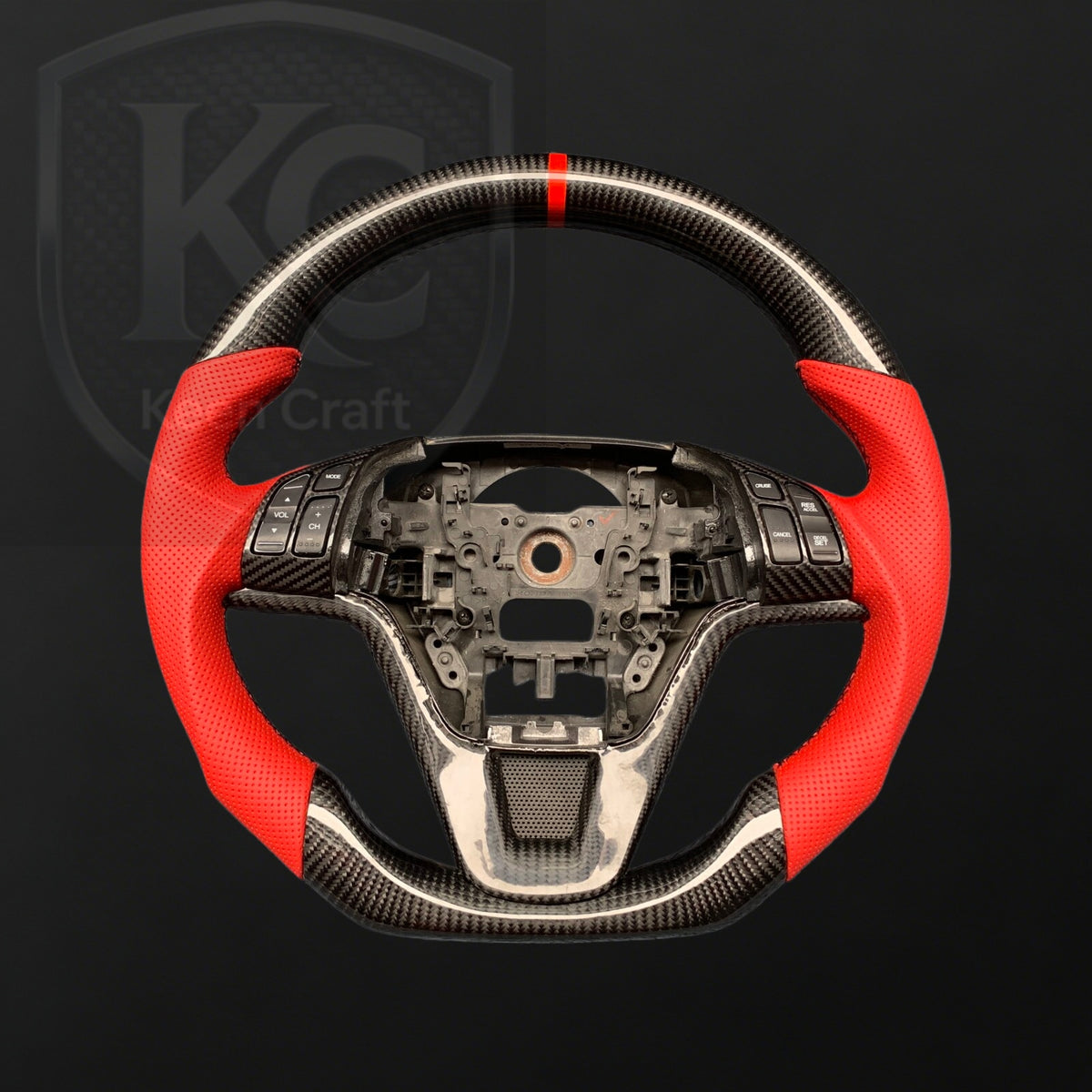 Custom Honda 2007-2011 CRV Carbon Fiber Steering Wheel | Keen Craft