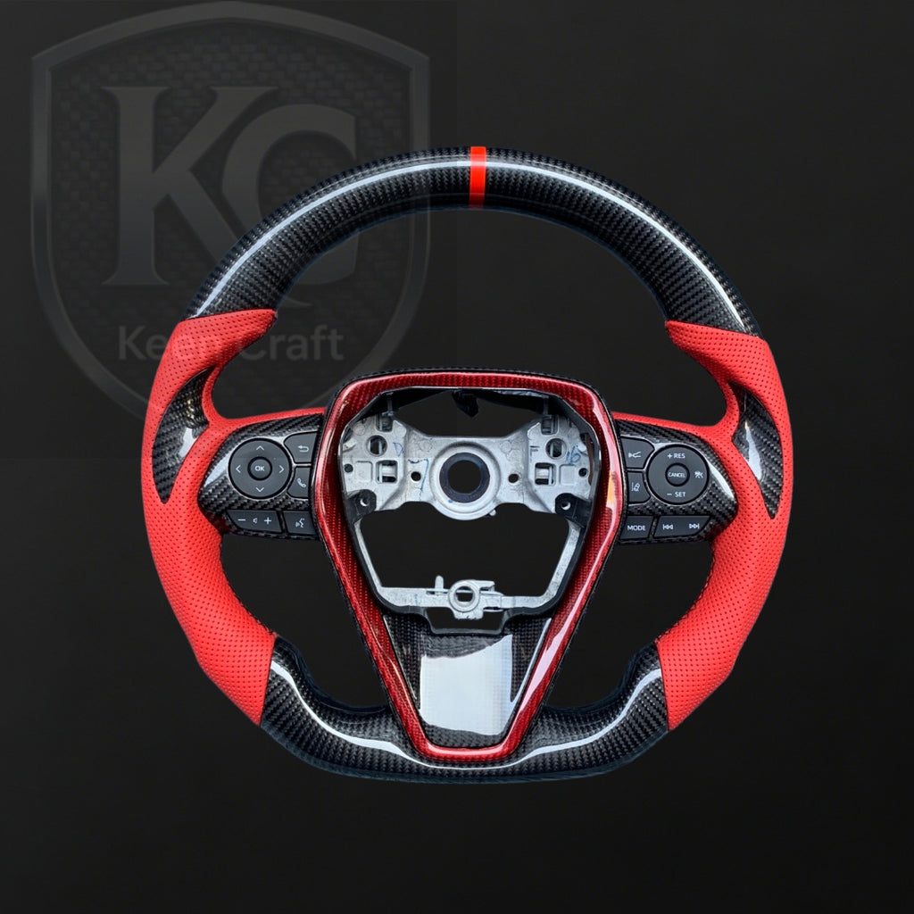 Toyota 2018-2024 Camry Venza Carbon Fiber Steering Wheel | Keen Craft