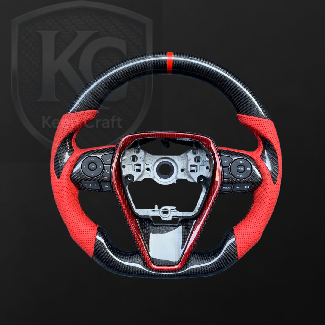 Toyota 2018-2024 Camry Venza Carbon Fiber Steering Wheel | Keen Craft