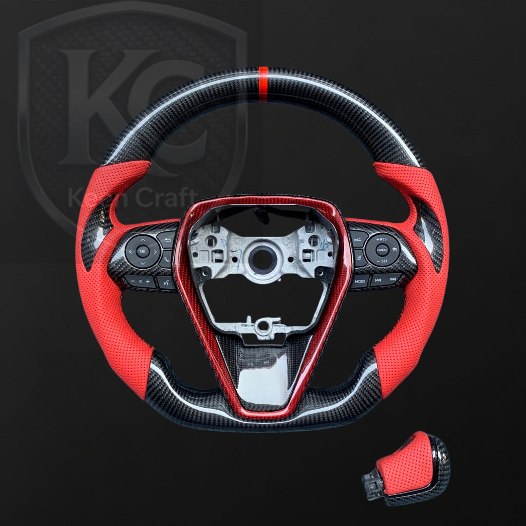Toyota 2018-2024 Camry Venza Carbon Fiber Steering Wheel | Keen Craft