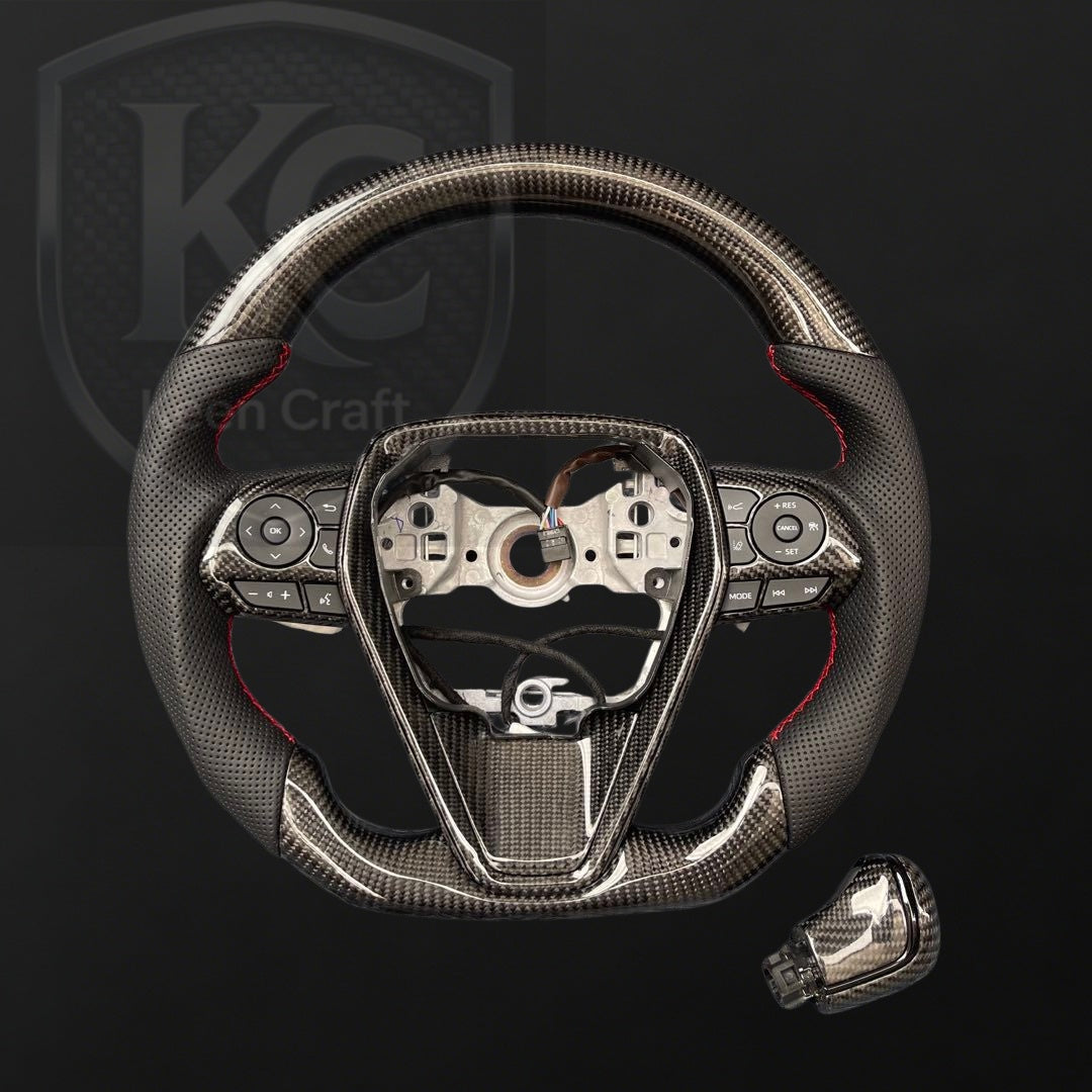 Toyota 2018-2024 Camry Venza Carbon Fiber Steering Wheel | Keen Craft