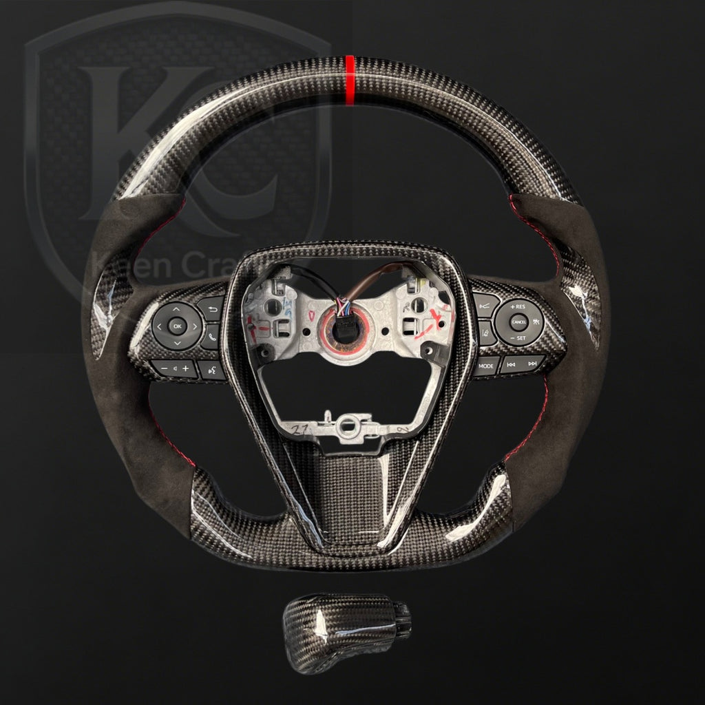 Toyota 2018-2024 Camry Venza Carbon Fiber Steering Wheel | Keen Craft