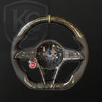 Alfa Romeo Giulia Stelvio 2017-2021 Carbon Fiber Steering Wheel | Keen Craft