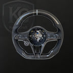 Alfa Romeo Giulia Stelvio 2017-2021 Carbon Fiber Steering Wheel | Keen Craft