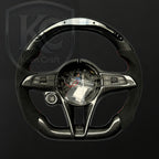Alfa Romeo Giulia Stelvio 2017-2021 Carbon Fiber Steering Wheel | Keen Craft