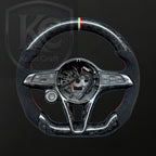 Alfa Romeo Giulia Stelvio 2017-2021 Carbon Fiber Steering Wheel | Keen Craft