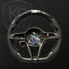 Alfa Romeo Giulia Stelvio 2017-2021 Carbon Fiber Steering Wheel | Keen Craft