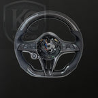 Alfa Romeo Giulia Stelvio 2017-2021 Carbon Fiber Steering Wheel | Keen Craft