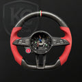 Alfa Romeo Giulia QV Carbon Fiber Steering Wheel | Keen Craft