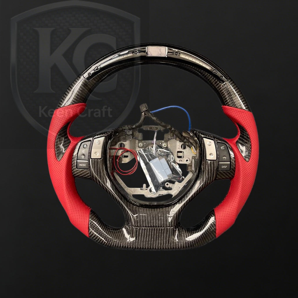 Lexus 2013-2015 GS350 GS450 / ES300 ES350 / RX350 RX450 Carbon Fiber Steering Wheel | Keen Craft