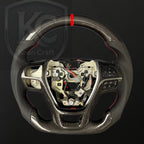 Ford 2013-2019 Taurus / 2011-2014 Edge / 2011-2019 Explorer / 2011-2020 Flex Carbon Fiber Steering Wheel | Keen Craft
