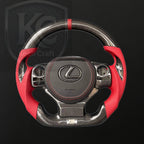 Lexus 2014-2026 IS CT200h NX RC RCF Carbon Fiber Steering Wheel | Keen Craft