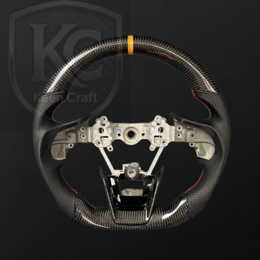 Subaru 2018-2026 Forester Outback XV Carbon Fiber Steering Wheel | Keen Craft