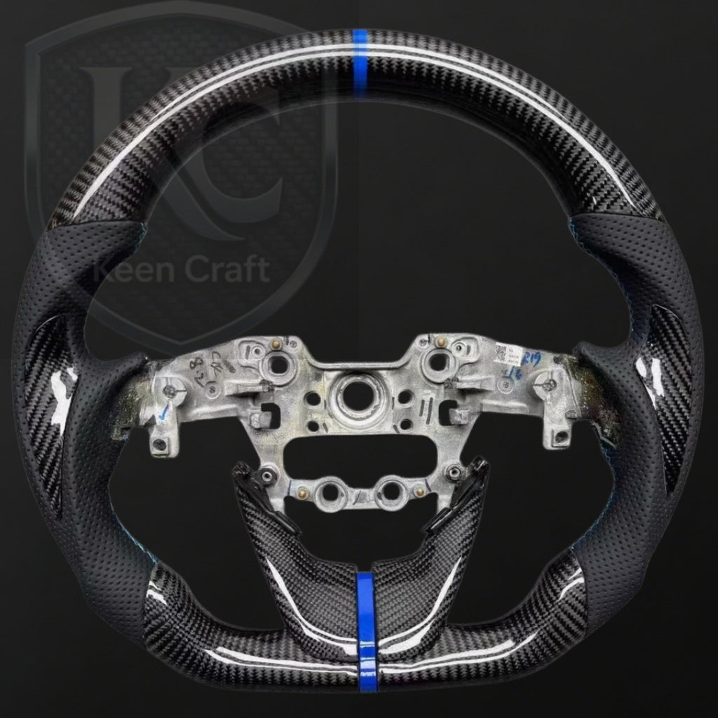 Hyundai Elantra 2017-2020 Carbon Fiber Steering Wheel | Keen Craft