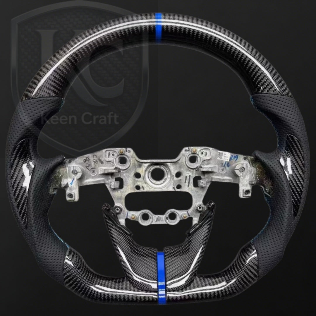Hyundai Elantra 2017-2020 Carbon Fiber Steering Wheel | Keen Craft