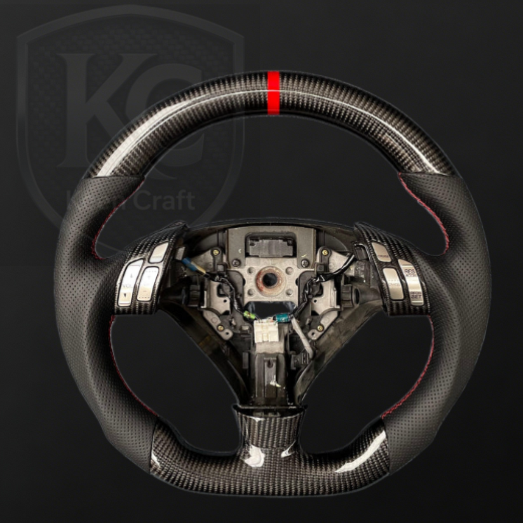 Acura TSX 2004-2008 Carbon Fiber Steering Wheel | Keen Craft