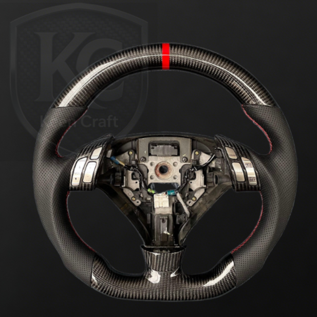 Acura TSX 2004-2008 Carbon Fiber Steering Wheel | Keen Craft
