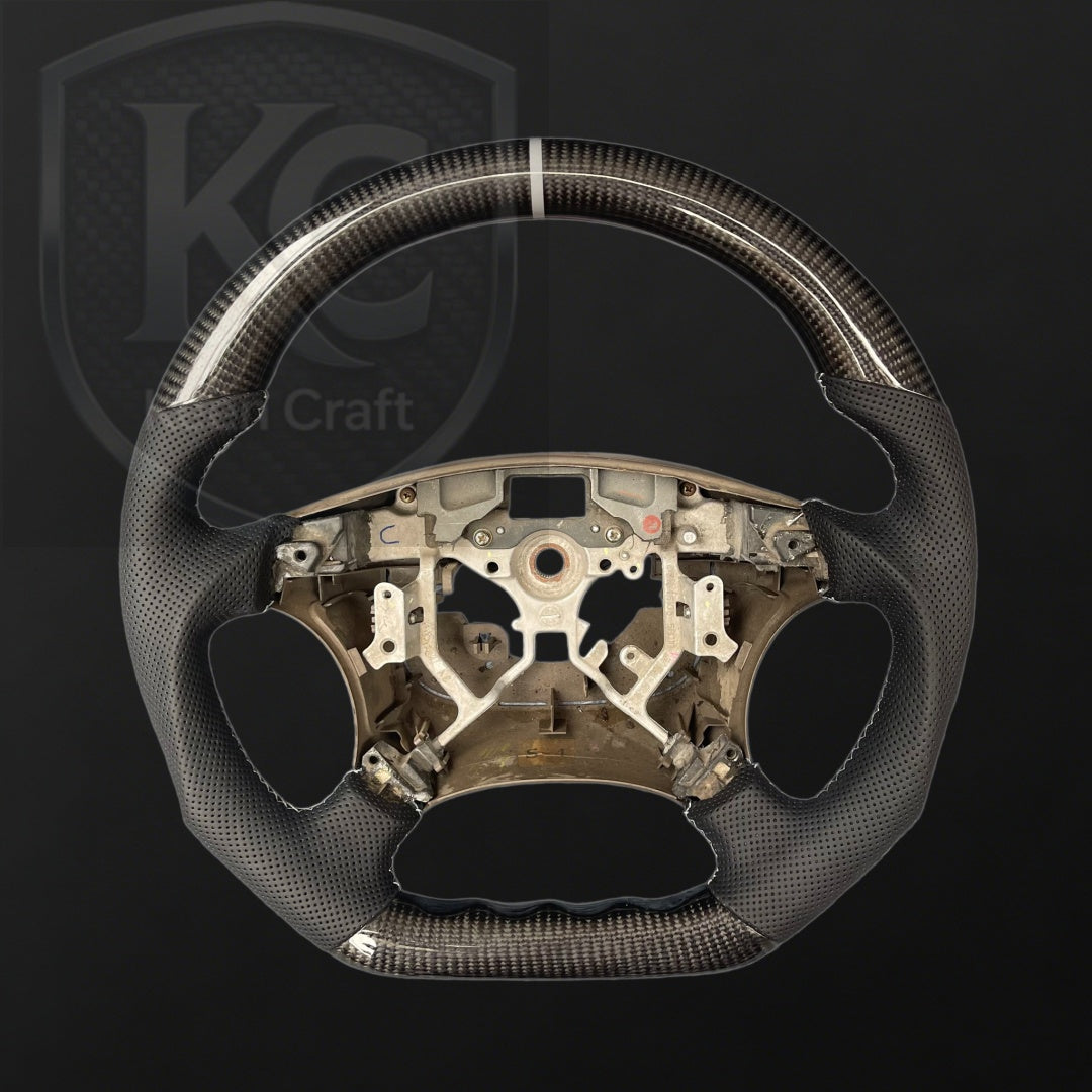 Toyota 2004-2007 LandCruiser Carbon Fiber Steering Wheel | Keen Craft