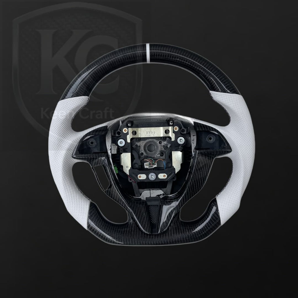 Honda 2008-2012 Accord Coupe Carbon Fiber Steering Wheel  | Keen Craft