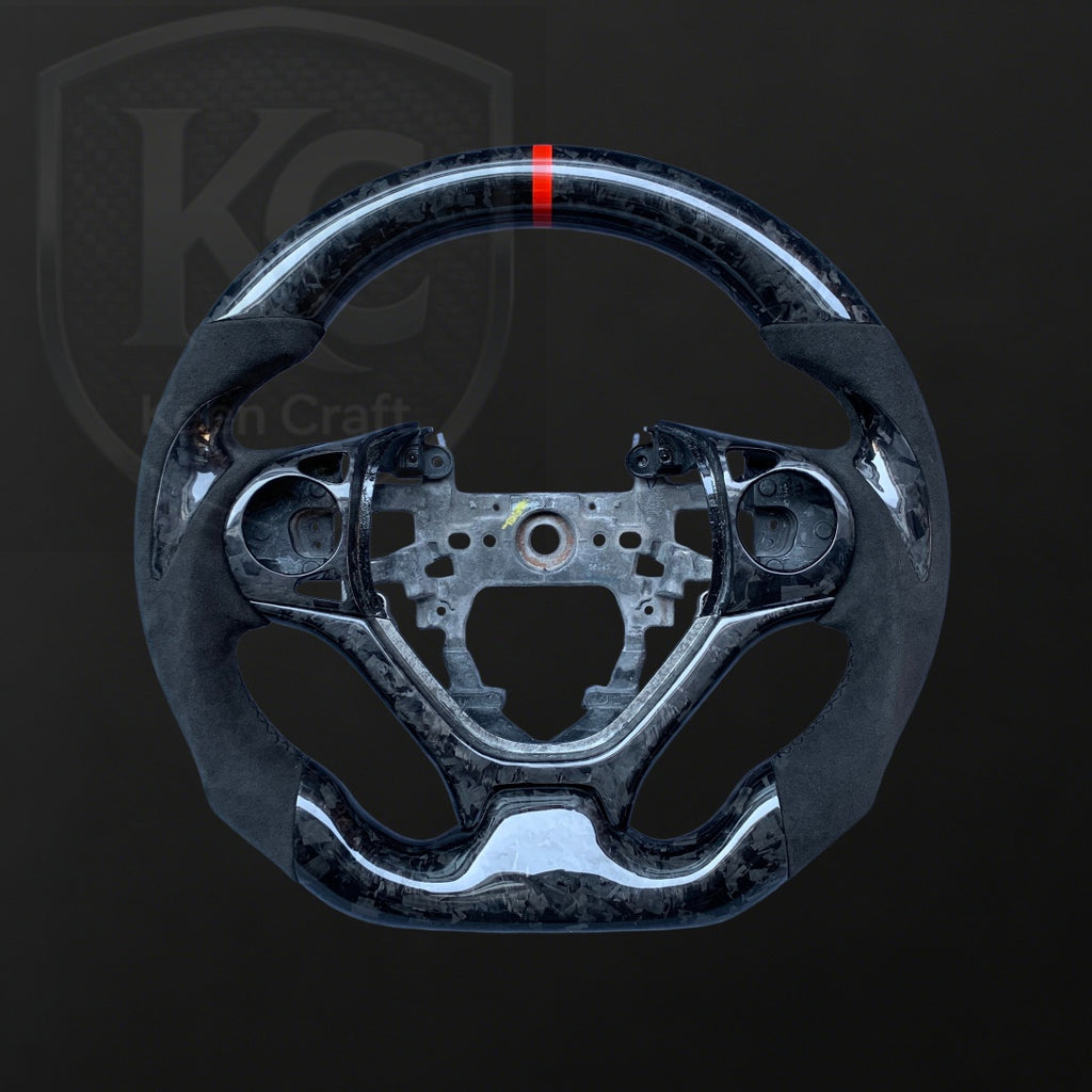 Honda 2012-2015 Civic Carbon Fiber Steering Wheel| Keen Craft