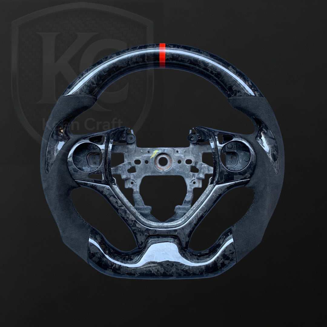 Honda 2012-2015 Civic Carbon Fiber Steering Wheel| Keen Craft